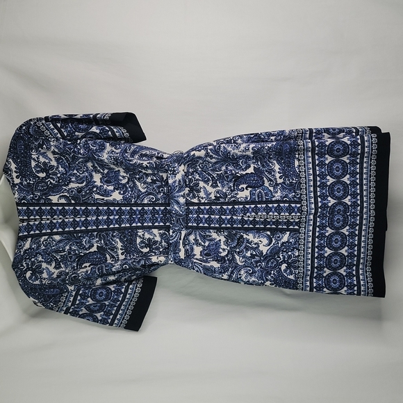 Danny and Nicole blue dress sz 10p - Picture 2 of 11